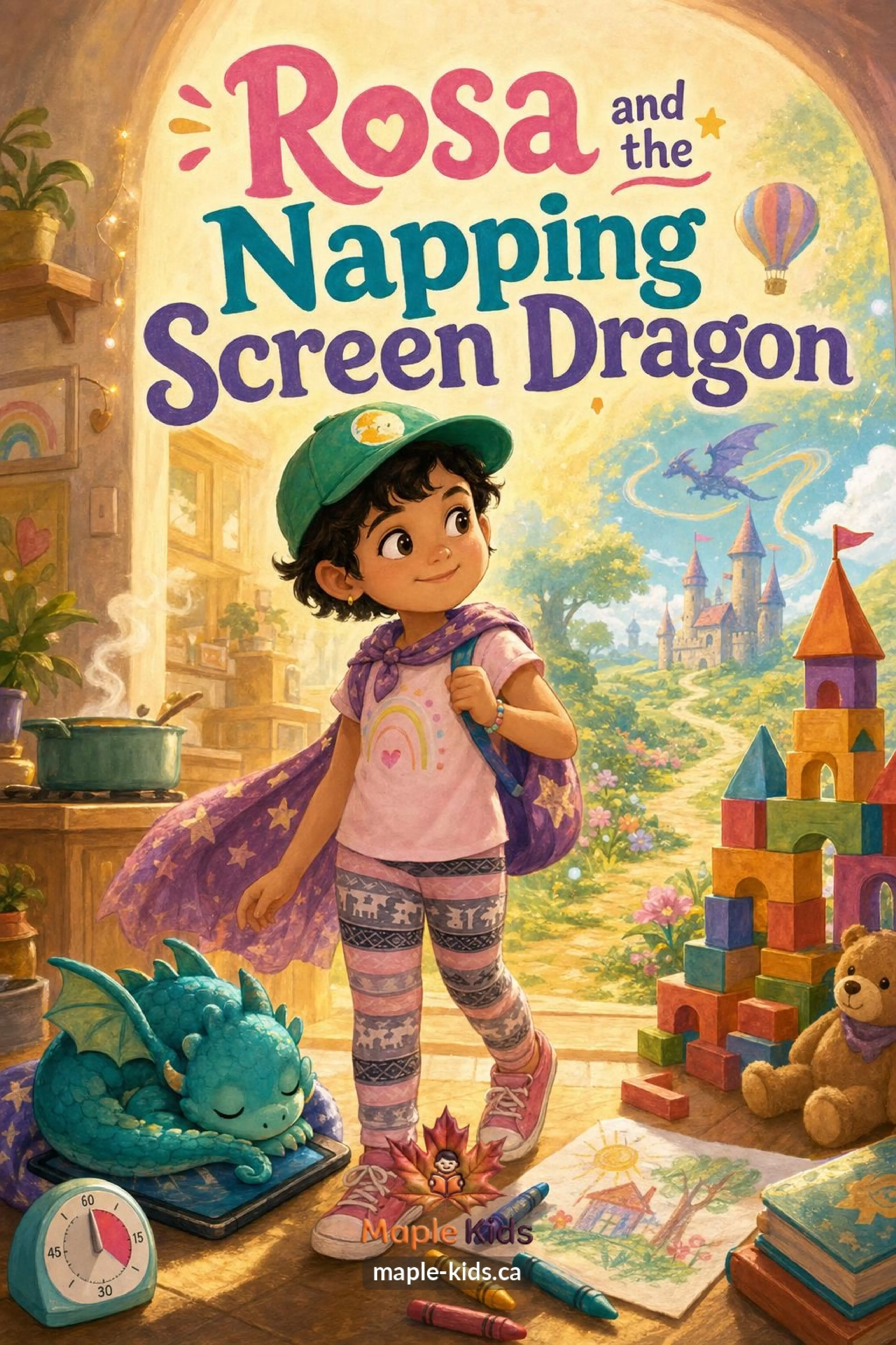Rosa and the Napping Screen Dragon cover