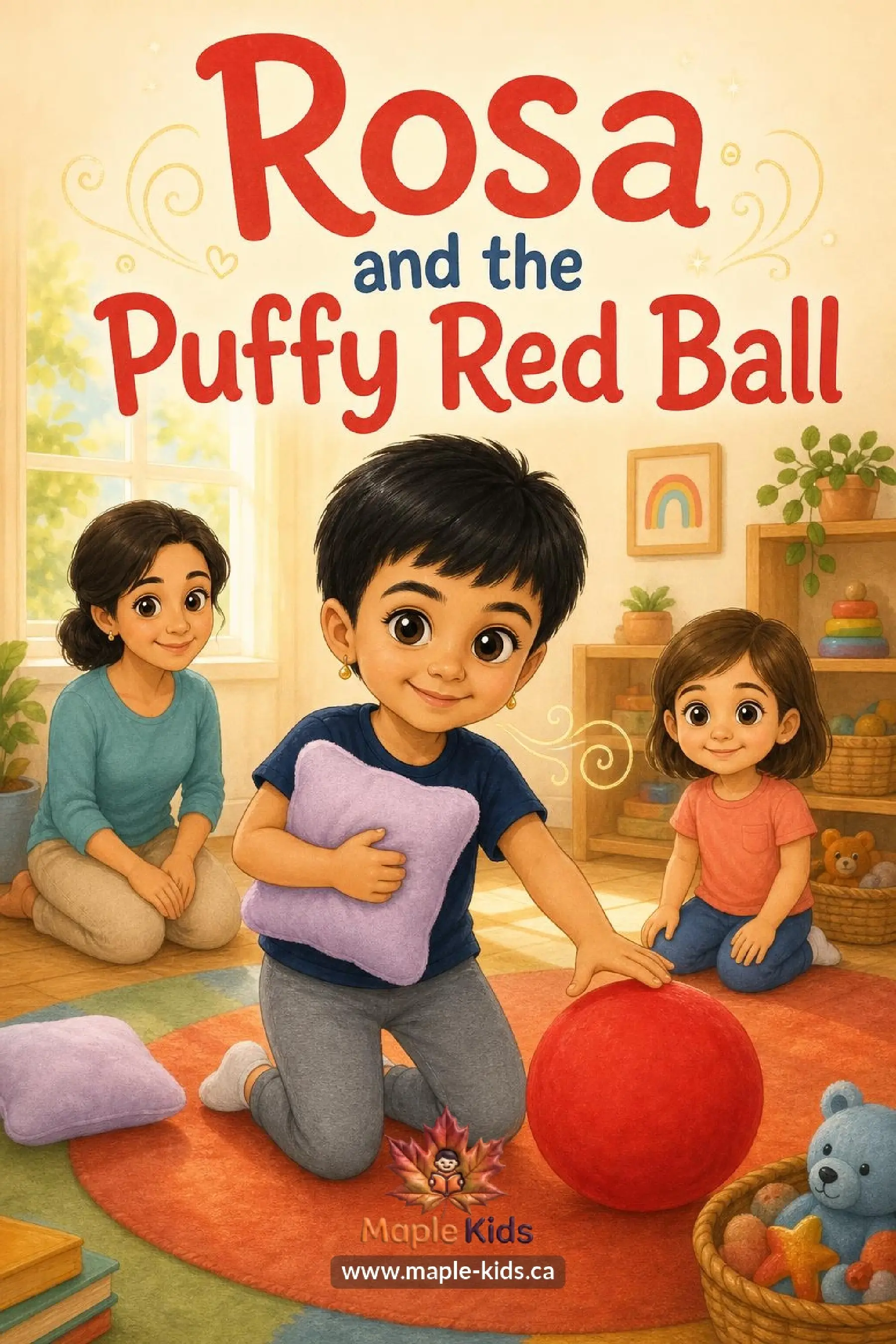 Rosa and the Puffy Red Ball cover