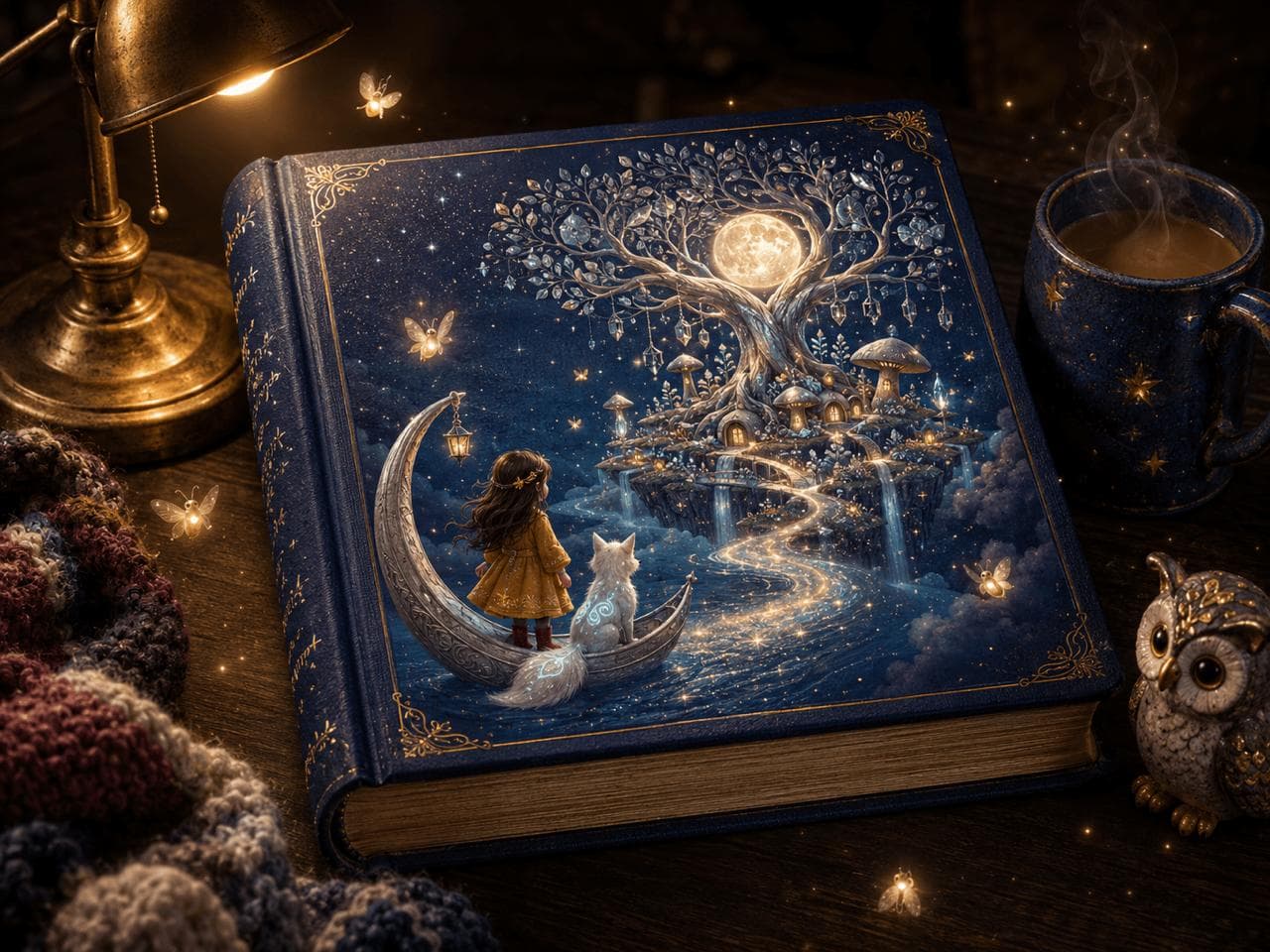 A finished storybook printed as a real hardcover book